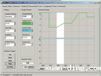 直流电源操作界面